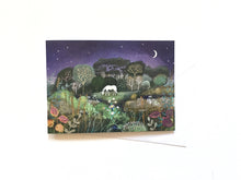 Load image into Gallery viewer, Whimsical Unicorn Greeting Card: Magical Forest Blank Card