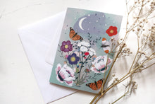 Load image into Gallery viewer, Butterfly Floral Blank Card: Mother's Day Greeting