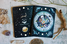 Load image into Gallery viewer, Wheel of the year, blank sketchbook