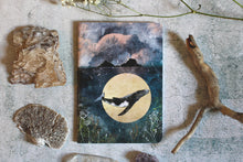 Load image into Gallery viewer, Whale sketchbook, handbound, plain pages