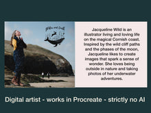 Load image into Gallery viewer, Whale Spiral Notebook – Orca, Whale Shark, Humpback Art – Lined/Plain Pages