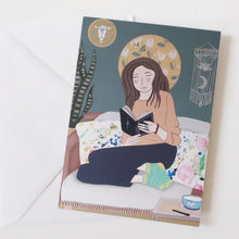 Load image into Gallery viewer, Flower moon - Taurus card