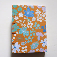 Load image into Gallery viewer, Retro floral watercolour sketchbook