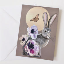 Load image into Gallery viewer, Hare with anenomes