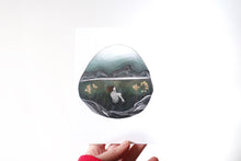 Load image into Gallery viewer, Wild swimming, greeting card, ocean lover
