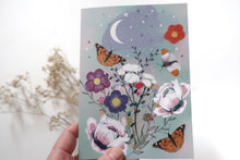 Load image into Gallery viewer, Butterfly Floral Blank Card: Mother's Day Greeting
