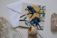 Load image into Gallery viewer, Octopus greeting card, blank card
