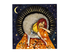 Load image into Gallery viewer, Wolf and Girl Art Card
