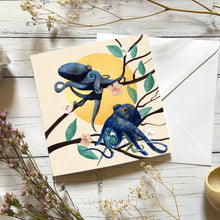 Load image into Gallery viewer, Octopus greeting card, blank card
