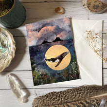 Load image into Gallery viewer, Whale greeting card, Cornwall
