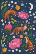 Load image into Gallery viewer, Fox greeting card, blank card
