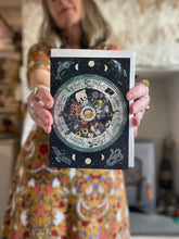 Load image into Gallery viewer, wheel of the year greeting card, pagan card, nature
