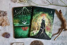 Load image into Gallery viewer, Spring goddess sketchbook, plain pages
