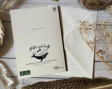 Load image into Gallery viewer, Bee greeting card, moon, for gardener, thinking of you

