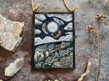 Load image into Gallery viewer, Ocean Moon Cottage : Vintage Metal Frame, Seal, Fox, Owl Print (5x7)
