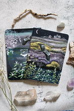 Load image into Gallery viewer, Heron sketchbook, plain pages, hand bound
