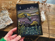Load image into Gallery viewer, Heron illustration with frame
