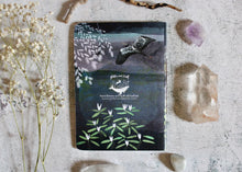 Load image into Gallery viewer, Heron sketchbook, plain pages, hand bound
