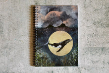 Load image into Gallery viewer, Whale notebook, spiral bound, plain/lined
