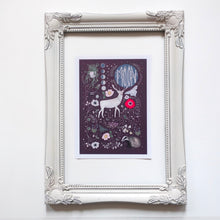 Load image into Gallery viewer, Stag moon print
