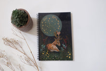 Load image into Gallery viewer, A5 Lined/plain deer notebook
