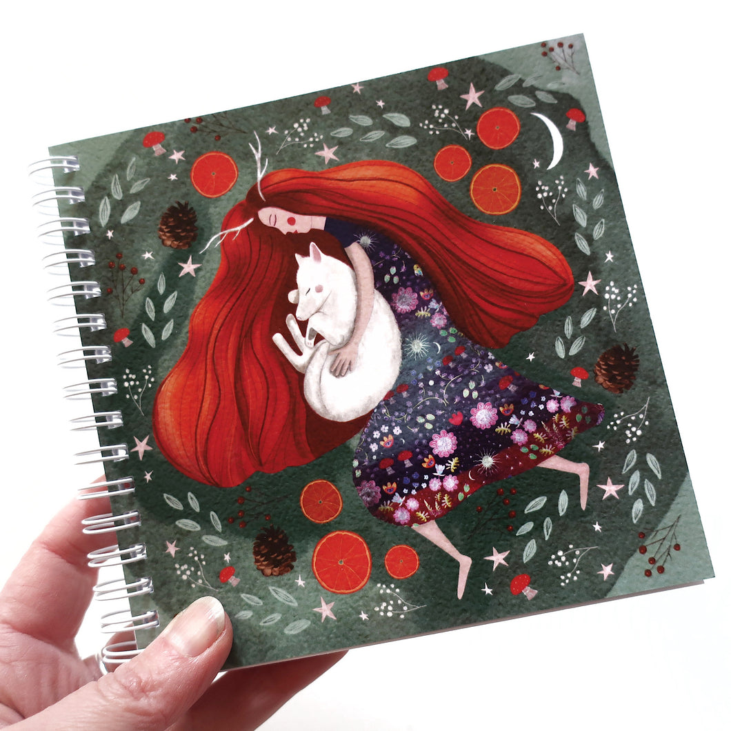 Plain goddess notebook