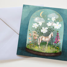 Load image into Gallery viewer, Unicorn greeting card
