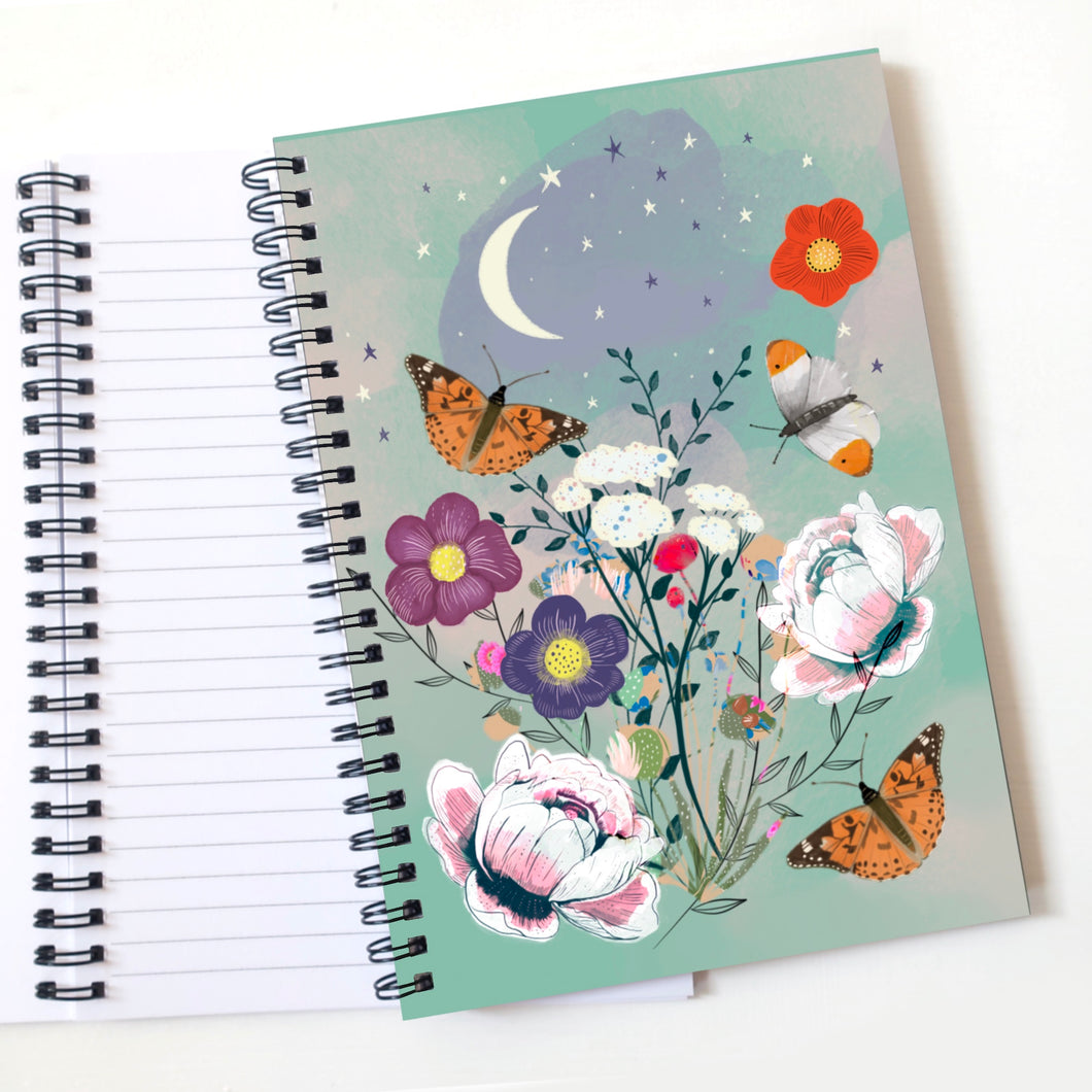 A5 Butterfly notebook