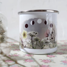 Load image into Gallery viewer, Whimsical watercolour stag enamel mug
